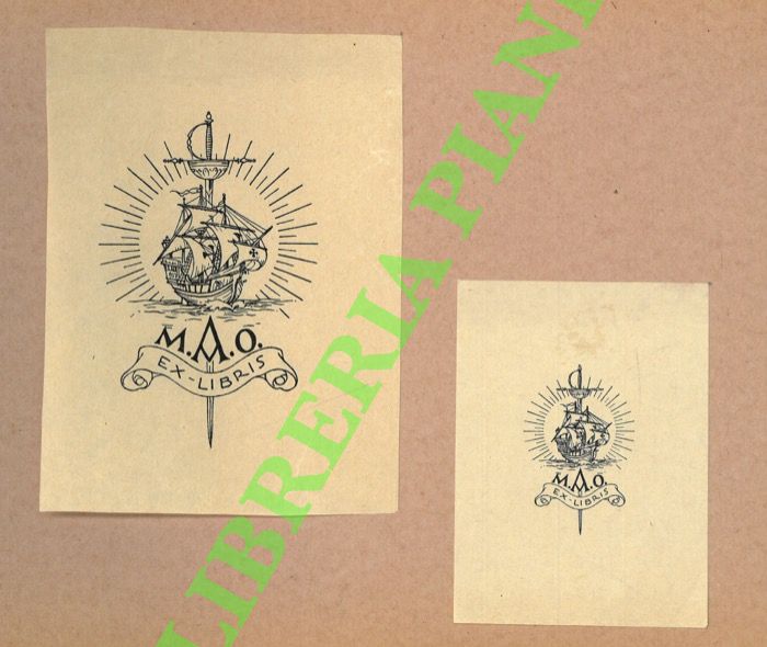 GAMBA Francesco - - Ex libris M.A.O[Manuel A. Ortiz].