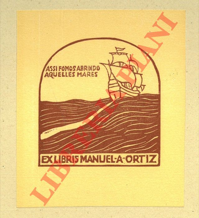 GAMBA Francesco - - Ex libris Manuel A. Ortiz.