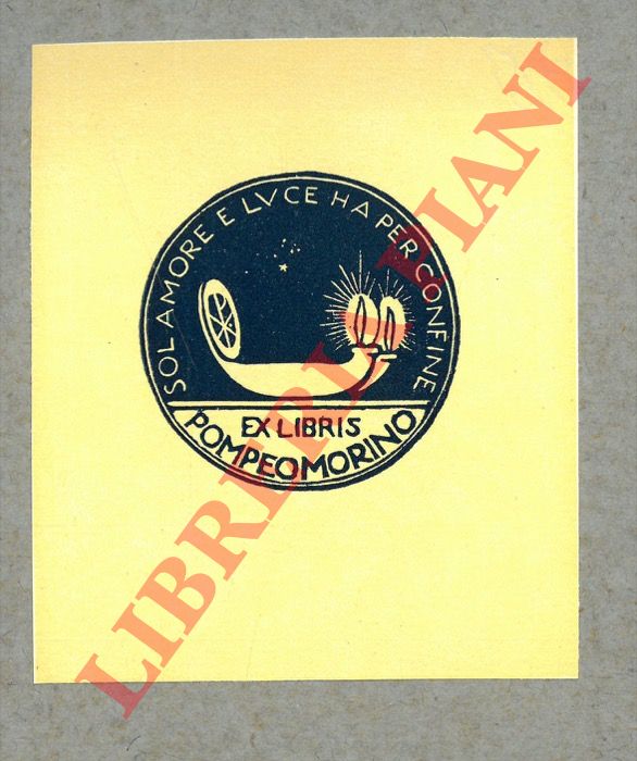 GAMBA Francesco - - Ex libris Pompeo Morino.