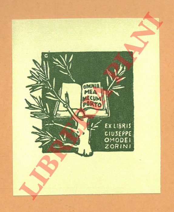 GAMBA Francesco - - Ex libris Giuseppe Omodei Zorini.
