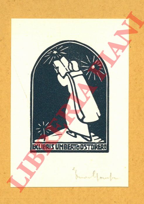 GAMBA Francesco - - Ex libris Umberto Ostorero.