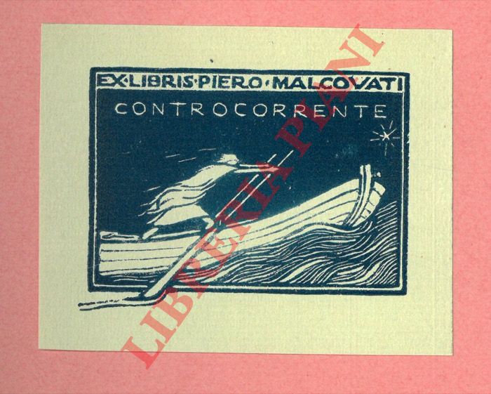 GAMBA Francesco - - Ex libris Piero Malcovati.