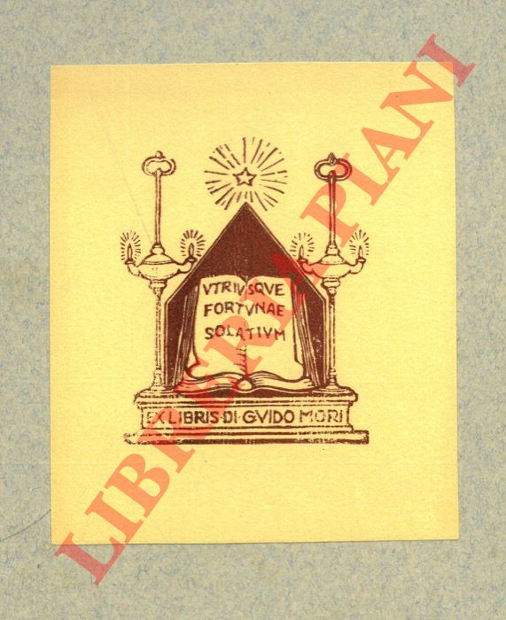GAMBA Francesco - - Ex libris Guido Mori.