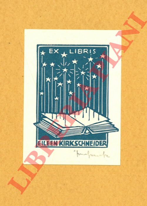 GAMBA Francesco - - Ex libris Eileen Kirkschneider.