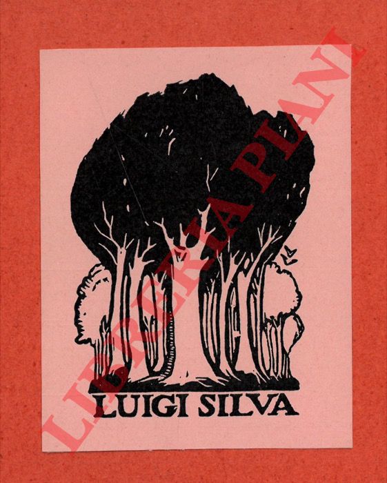 GAMBA Francesco - - Ex libris Luigi Silva.