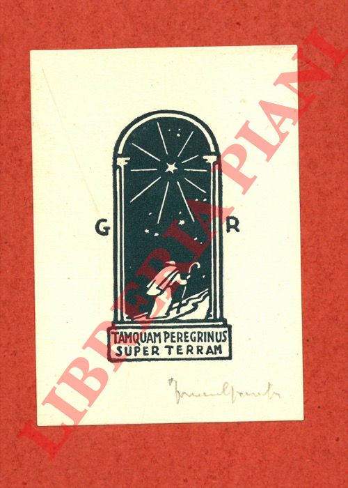 GAMBA Francesco - - Ex libris G.R.
