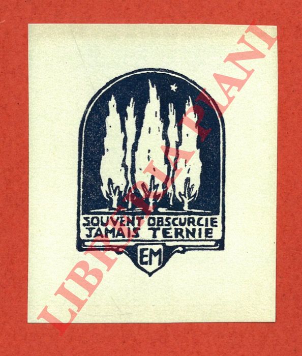 GAMBA Francesco - - Ex libris E.M.