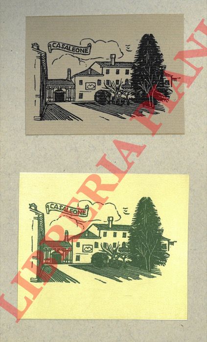 GAMBA Francesco - - Ex libris Casaleone.