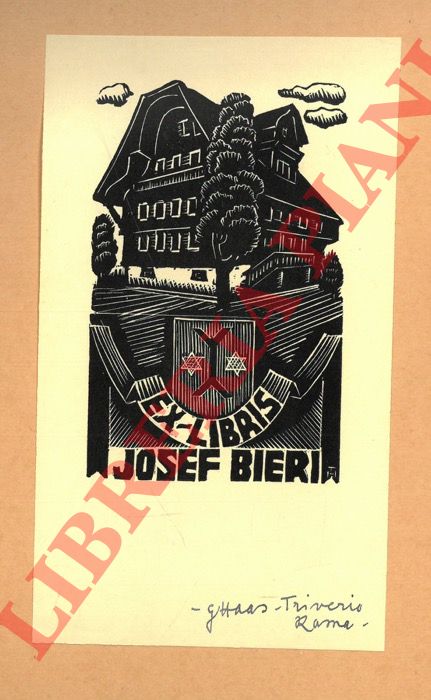 HAAS TRIVERIO Giuseppe - - Ex libris Josef Bieri.