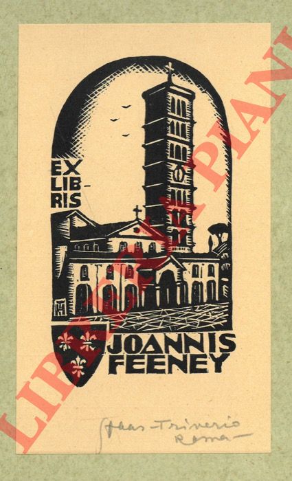HAAS TRIVERIO Giuseppe - - Ex libris Joannis Feeney.