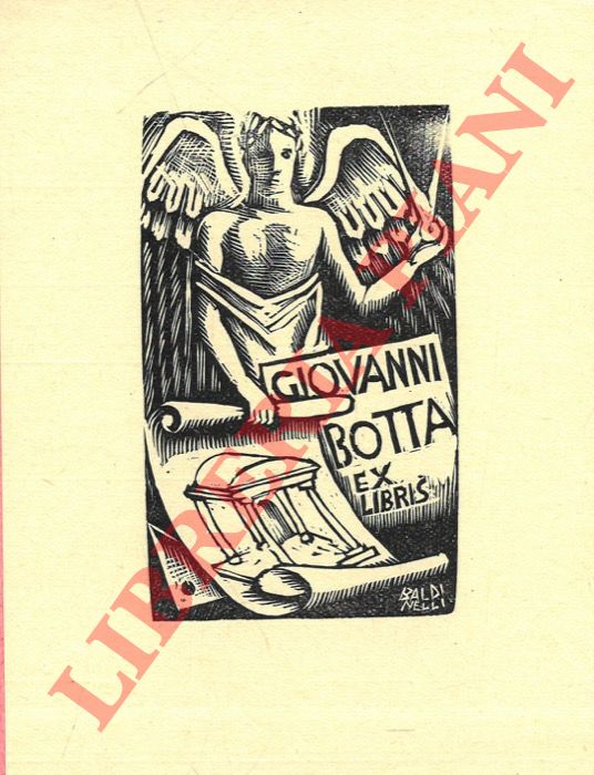 BALDINELLI Armando - - Ex libris Giovanni Botta.