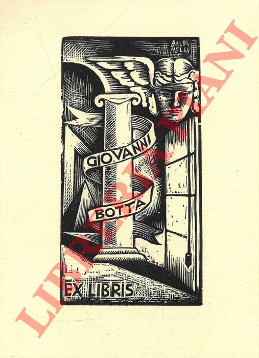 BALDINELLI Armando - - Ex libris Giovanni Botta.