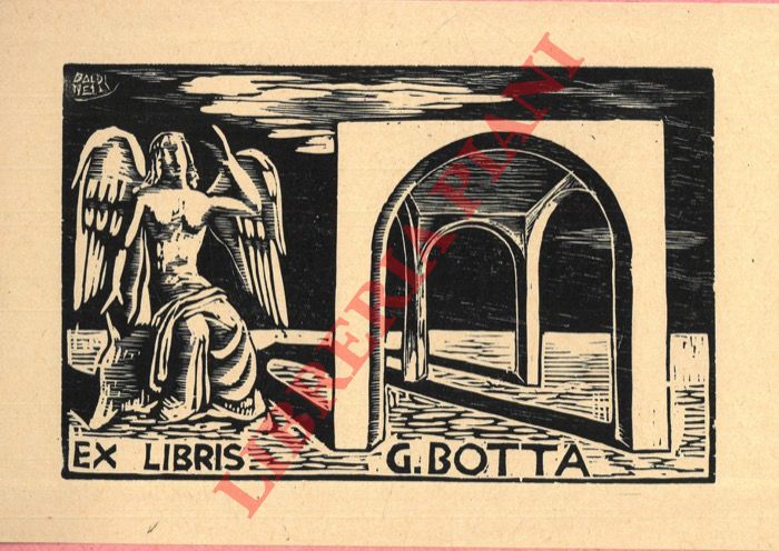 BALDINELLI Armando - - Ex libris Giovanni Botta.