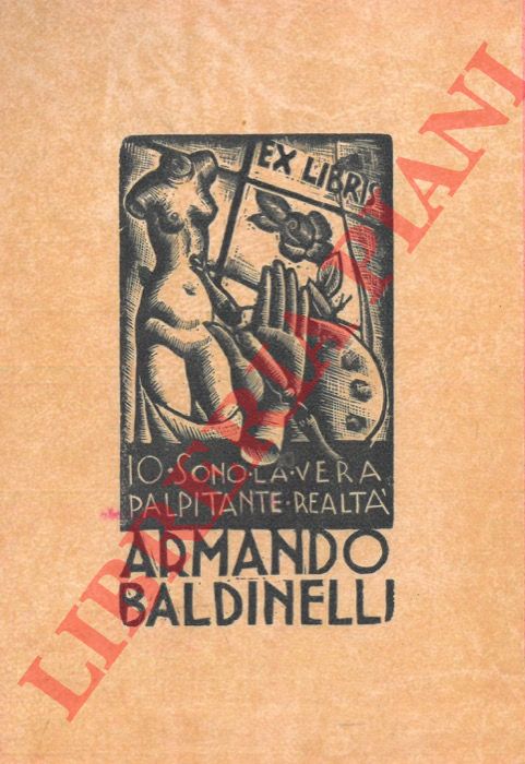 BALDINELLI Armando - - Ex libris Armando Baldinelli.