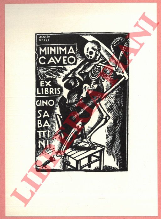 BALDINELLI Armando - - Ex libris Gino Sabattini.