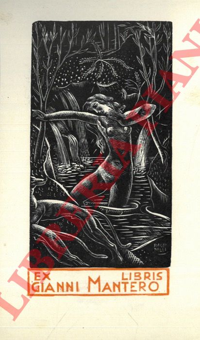BALDINELLI Armando - - Ex libris Gianni Mantero.