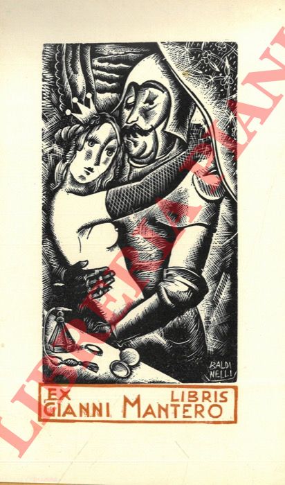 BALDINELLI Armando - - Ex libris Gianni Mantero.