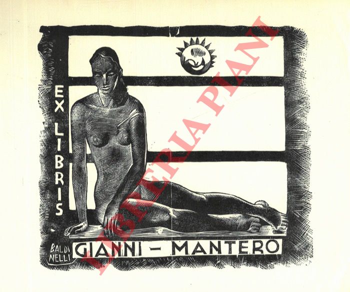 BALDINELLI Armando - - Ex libris Gianni Mantero.