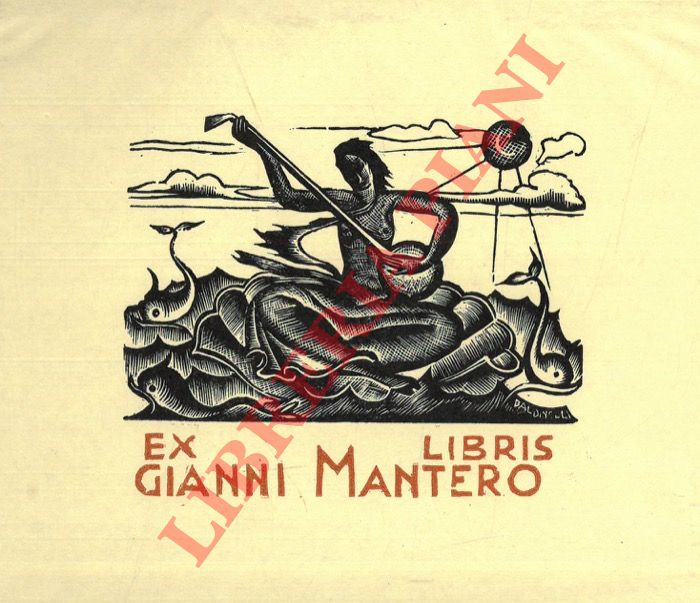 BALDINELLI Armando - - Ex libris Gianni Mantero.
