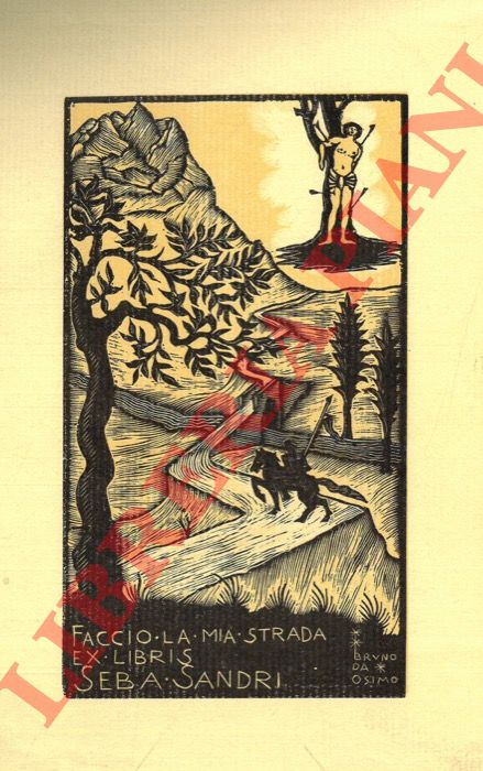 DA OSIMO Bruno - - Exlibris Seba Sandri.