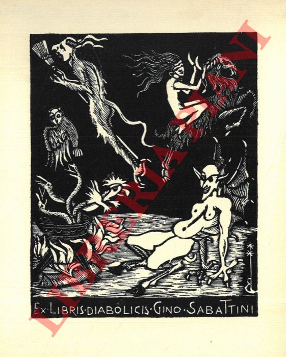 DA OSIMO Bruno - - Exlibris Diabolicis Gino Sabattini.