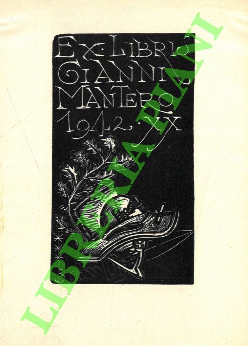 DA OSIMO Bruno - - Exlibris Gianni Mantero. 1942.