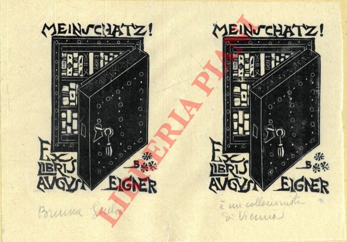 DA OSIMO Bruno - - Exlibris August Eigner.