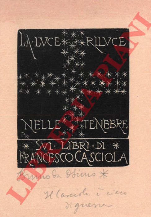 DA OSIMO Bruno - - Exlibris Francesco Casciola.