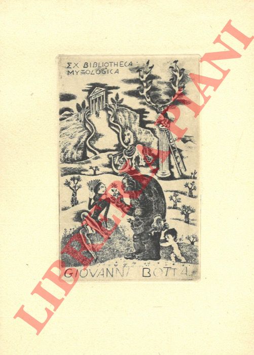 FINGESTEN Michele - - Ex libris Giovanni Botta. Ex Bibliotheca Mythologica