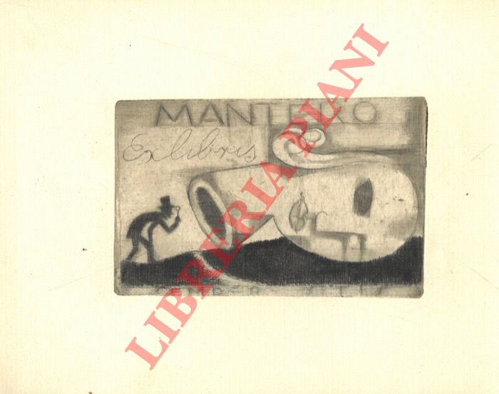 FINGESTEN Michele - - Ex libris Mantero. Semper sitis.