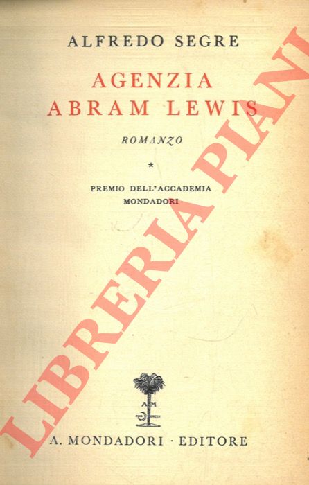 Segre A. - - Agenzia Abram Lewis.