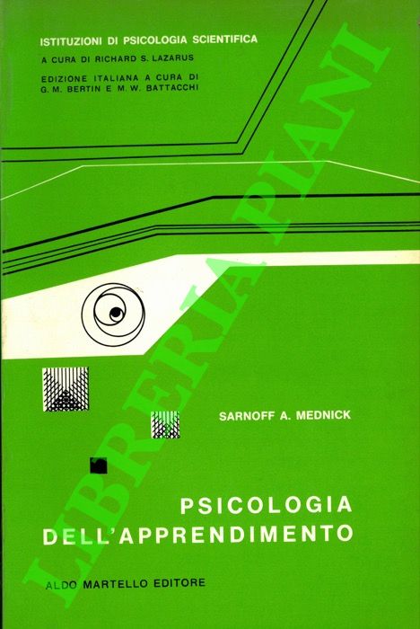 Mednick S.A. - - Psicologia dell'apprendimento.