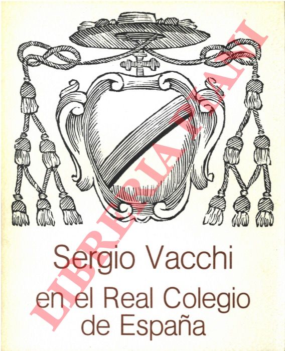 - - Sergio Vacchi en el Real Colegio de Espana.