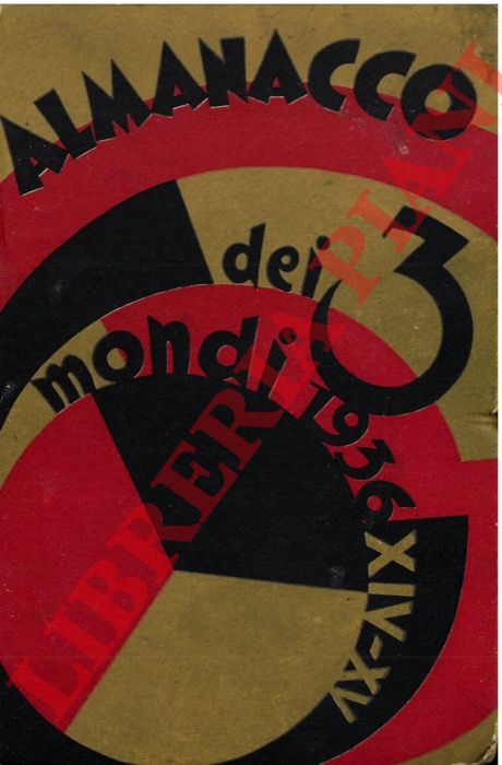 - - Almanacco dei 3 mondi 1936 XIV-XV.