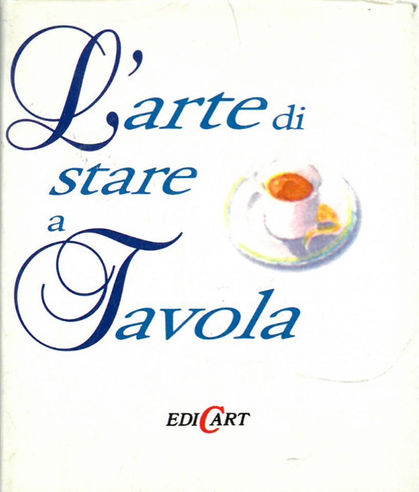 JOHNSIN Dorothea - - L'arte di stare a tavola.