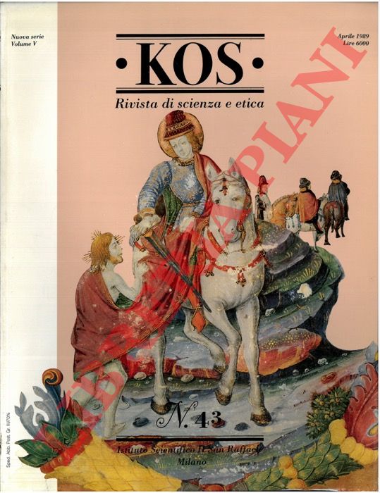 - - KOS. 43. Rivista di scienza e etica.