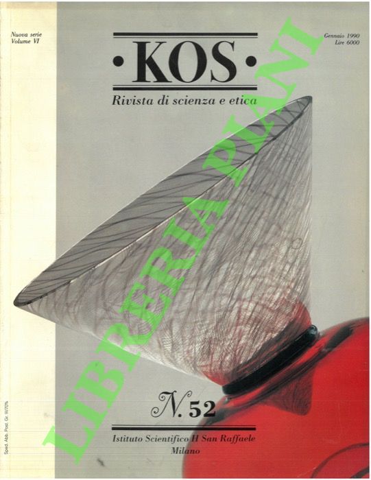 - - KOS. 52. Rivista di scienza e etica.