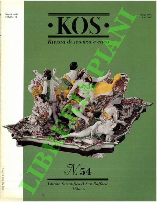 - - KOS. 54. Rivista di scienza e etica.