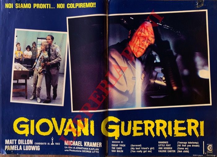 KAPLAN Jonathan - - Giovani guerrieri. Con Matt Dillon.