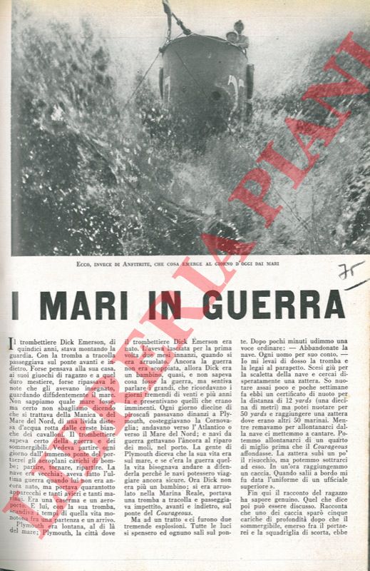 - - I mari in guerra.