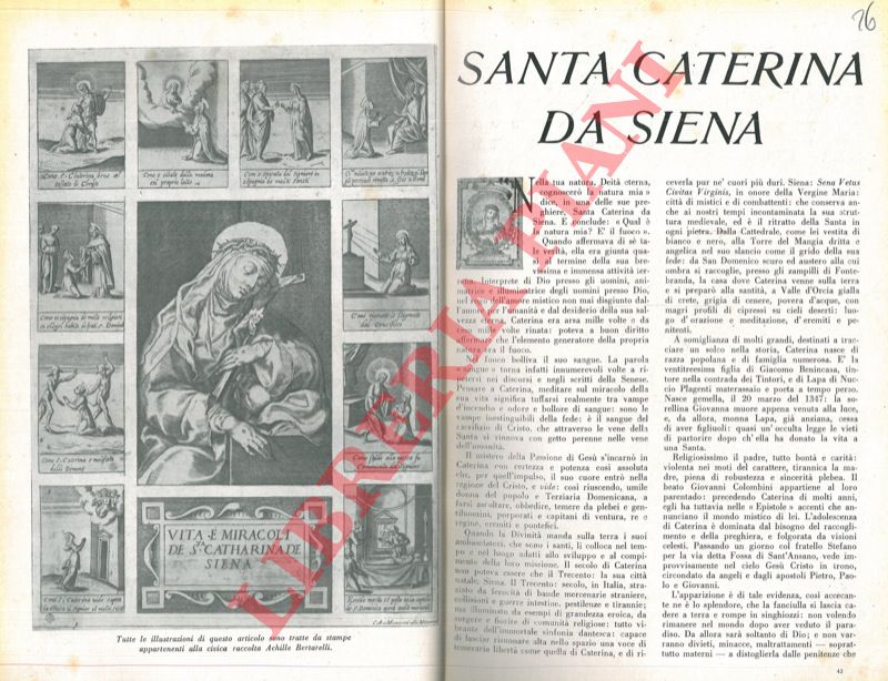 NEGRI Ada - - Santa Caterina da Siena.
