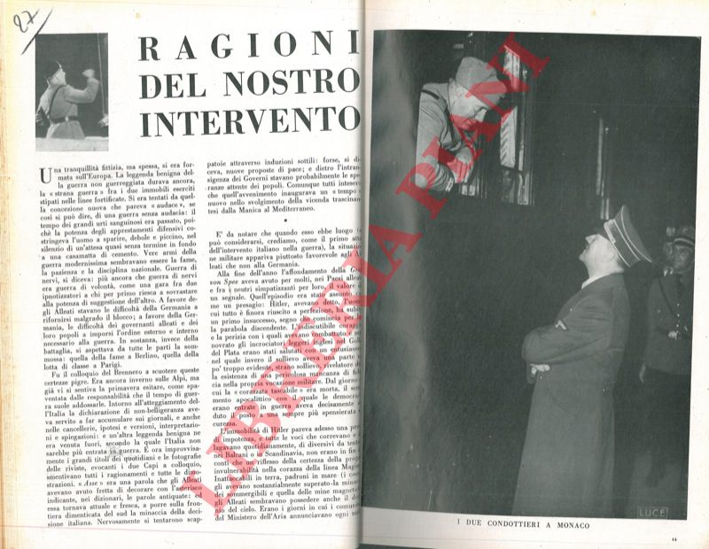 LUPINACCI Mario - - Ragioni del nostro intervento.