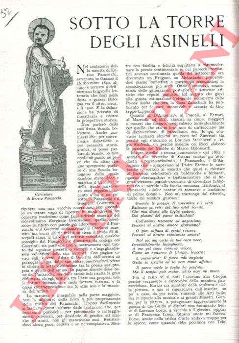 MAZZONI Guido - - Sotto la Torre degli Asinelli.