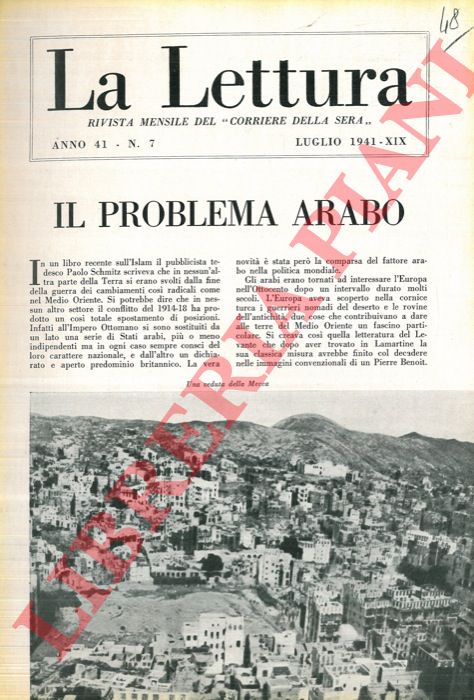 STILLE Ugo - - Il problema arabo.