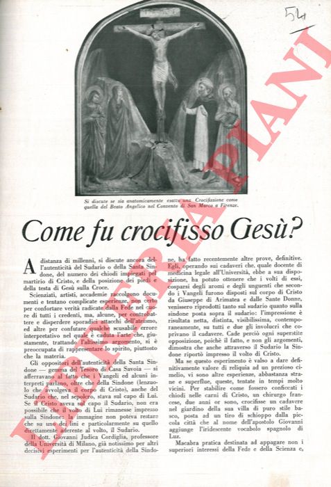 BARDO Paolo - - Come fu crocifisso Ges ?