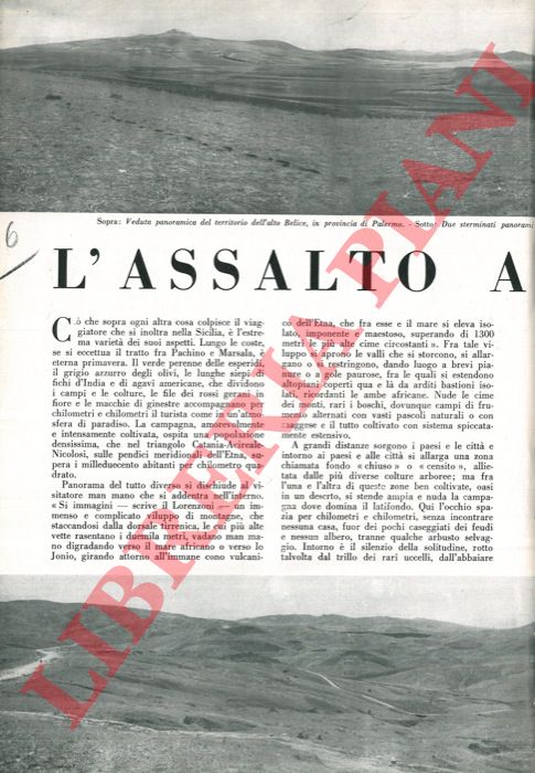 MISSIROLI Mario - - L'assalto al latifondo.