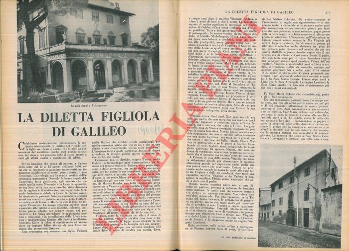 CAPRIN Giulio - - - La diletta figliola di Galileo.