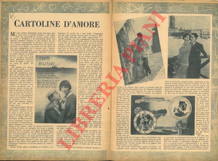CATTANEO Margherita - - Cartoline d'amore.