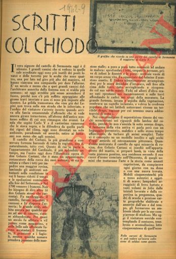 NEGRO Silvio - - Scritti col chiodo.