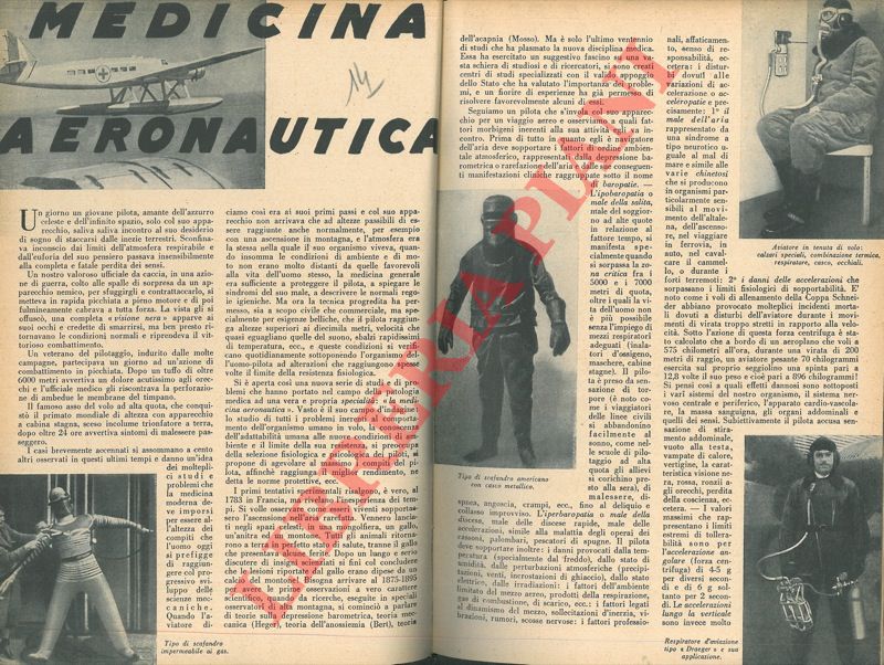 ANTONIBON Arrigo - - Medicina aeronautica.